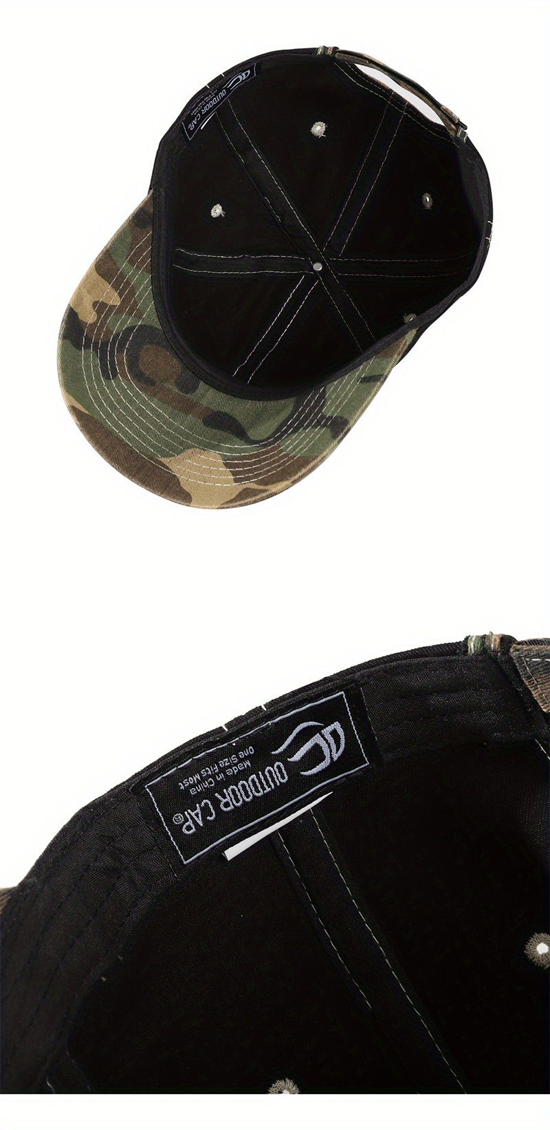 Șapcă de baseball unisex respirabilă, cu broderie 3D Fishbone, nouă, fermă, pentru bărbați, cu bor larg, pescuit, drumeții, alpinism, vânătoare_voghion.com