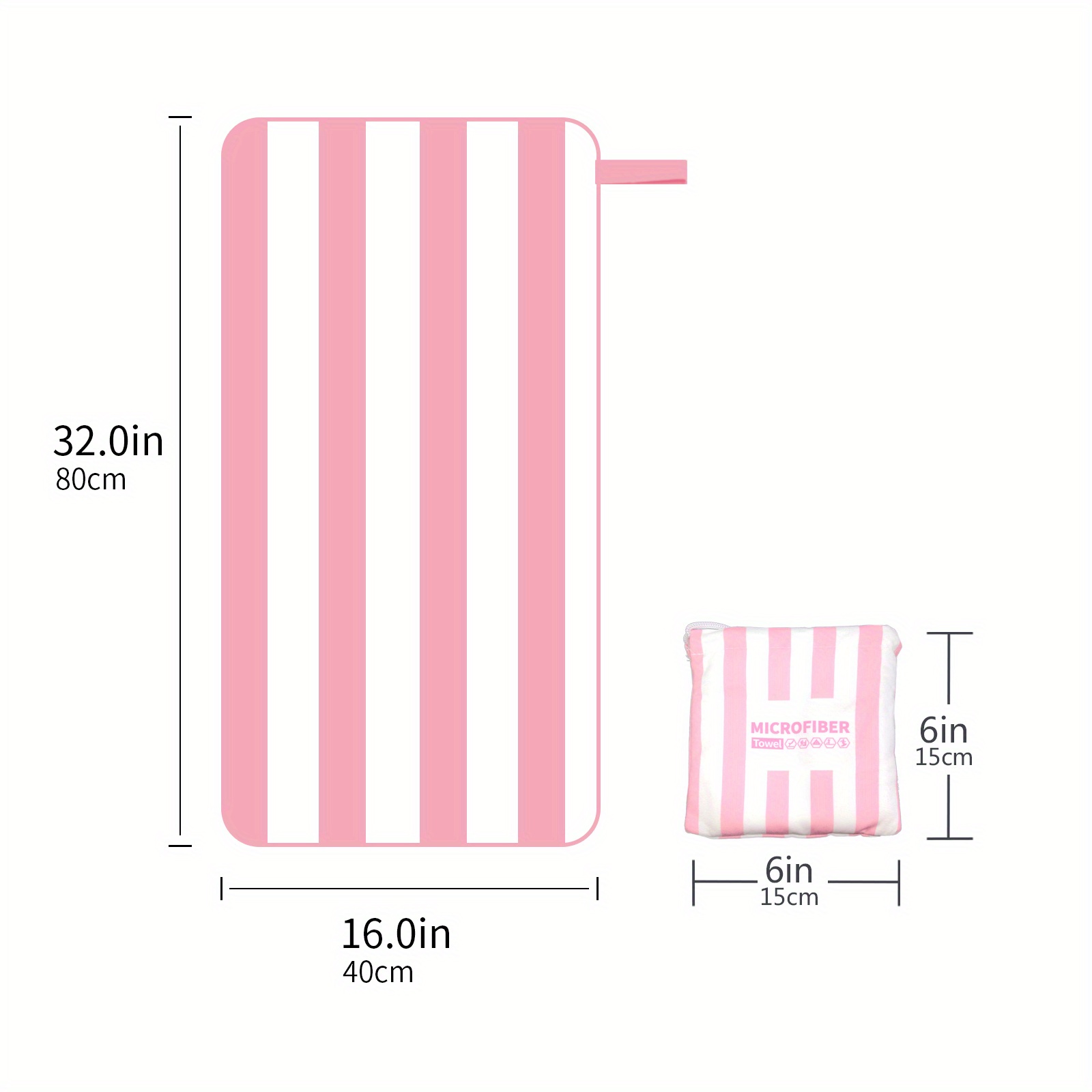 Lightweight Sports Towel: Quick Drying, Portable, Soft & Comfortable - Perfect For Outdoor Activities!_voghion.com