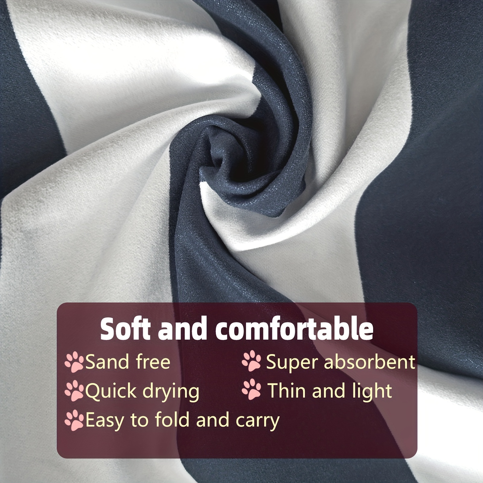 Lightweight Sports Towel: Quick Drying, Portable, Soft & Comfortable - Perfect For Outdoor Activities!_voghion.com