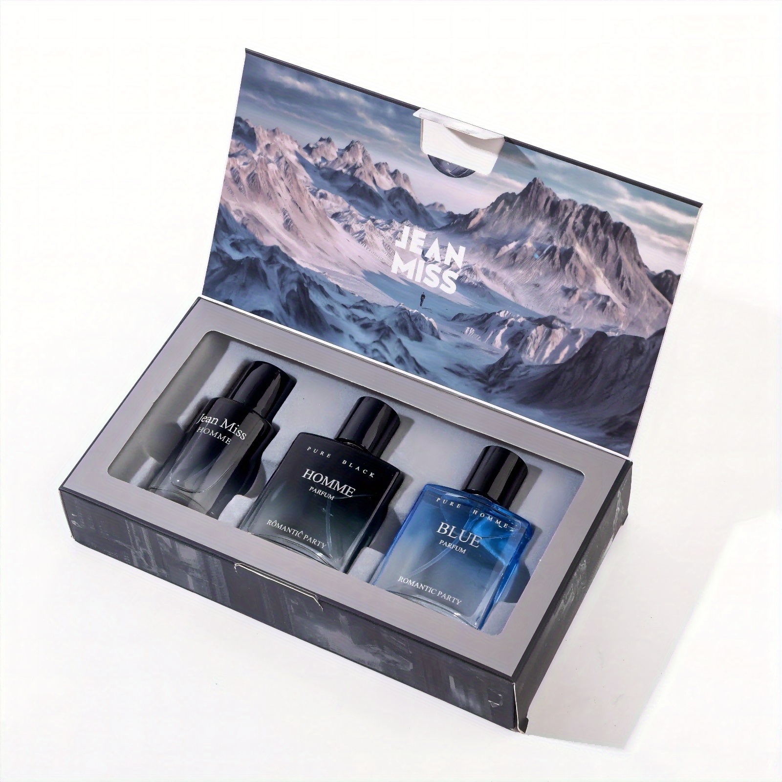 Perfektes Premium-Parfümset, frisches und elegantes Herrenparfüm für den Alltag und Verabredungen, das beste Valentinstagsgeschenk!_voghion.com