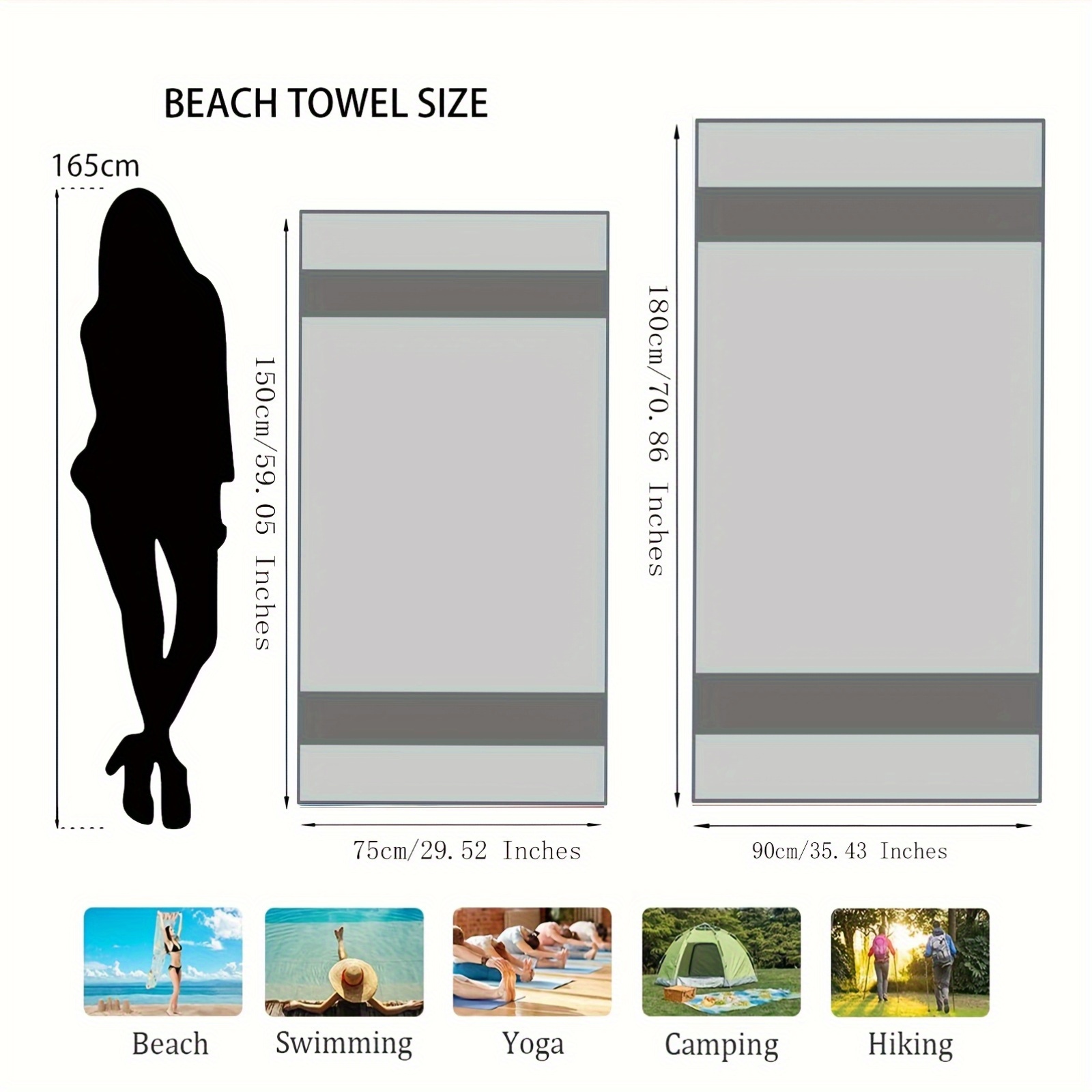 Sand Free Lightweight Extra Large Microfiber Beach Towel Quick Dry Super Absorbent Tropical Sea Turtle Coral Reef Perfect Birthday Valentine Gift_voghion.com