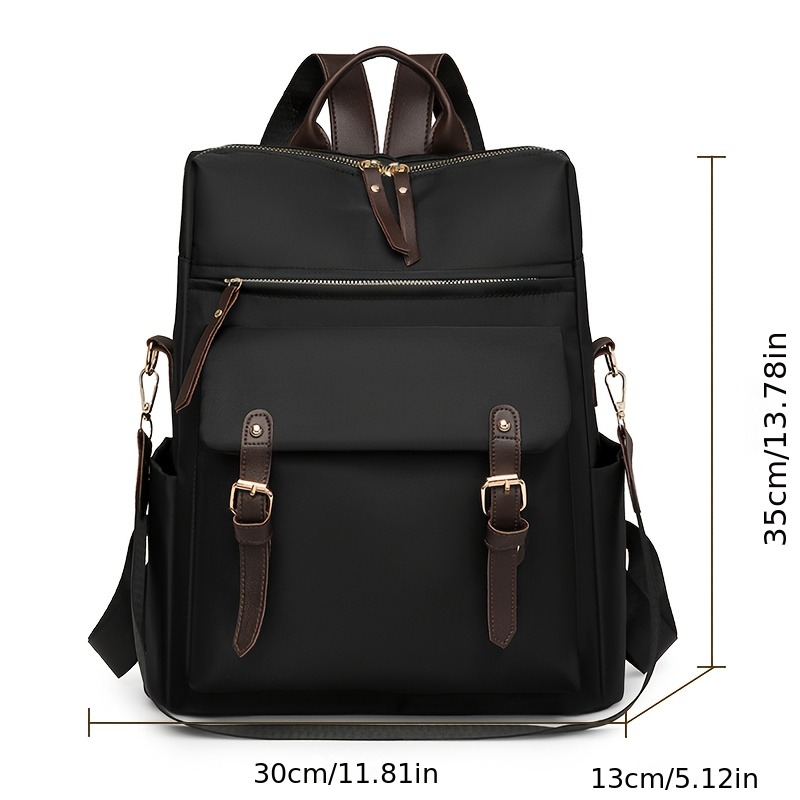 Multi-Functional Convertible Backpack Anti Theft Design Detachable Shoulder Strap Large Capacity Laptop Travel School Bag_voghion.com