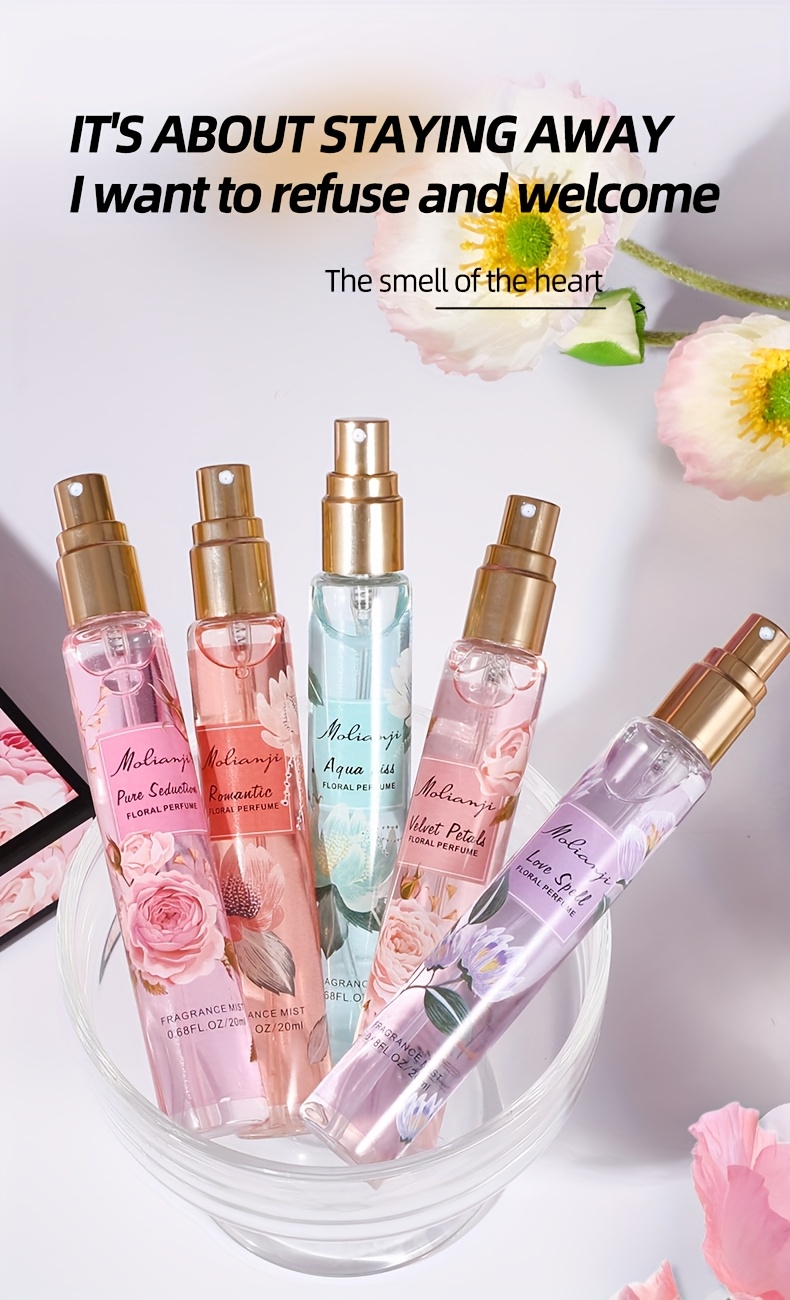 Damen Eau De Parfum Set Lang Anhaltender Blumiger Duft Für Sie_voghion.com