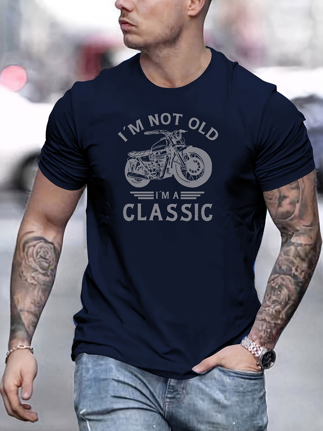 T-shirt d'été pour homme, grandes tailles, 100% coton, coupe ample et confortable, collection classique_voghion.com