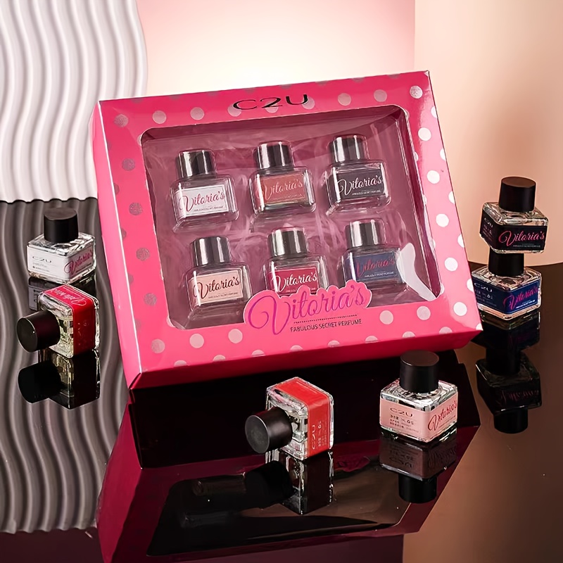 Exquisites Damenparfümset, elegantes Design, frischer und charmanter Duft für Verabredungen, Geburtstagsgeschenk, Valentinstagsgeschenk_voghion.com