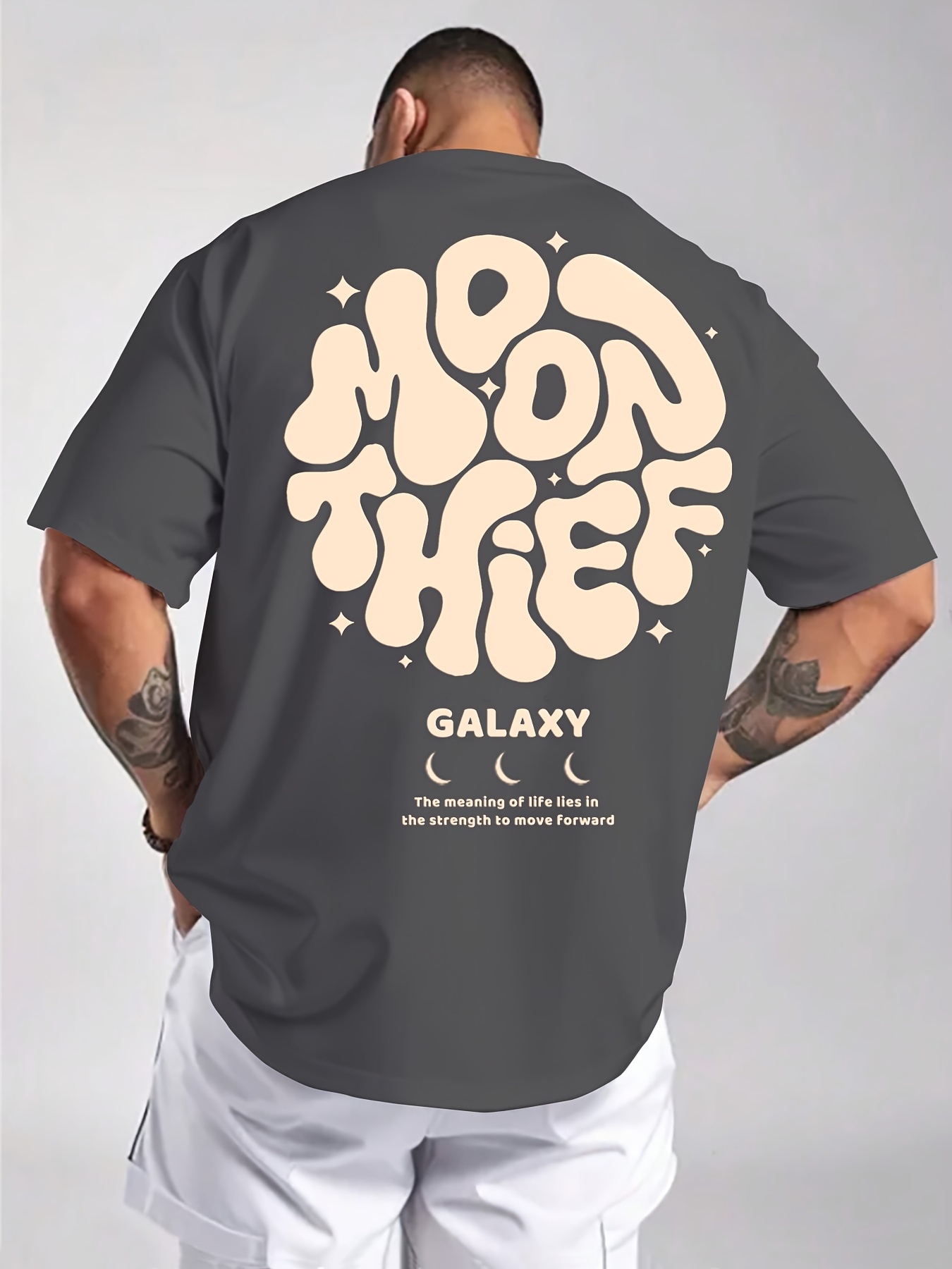 T-shirt d'été pour homme, grandes tailles, 100 % coton, coupe ample et confortable, style rétro_voghion.com