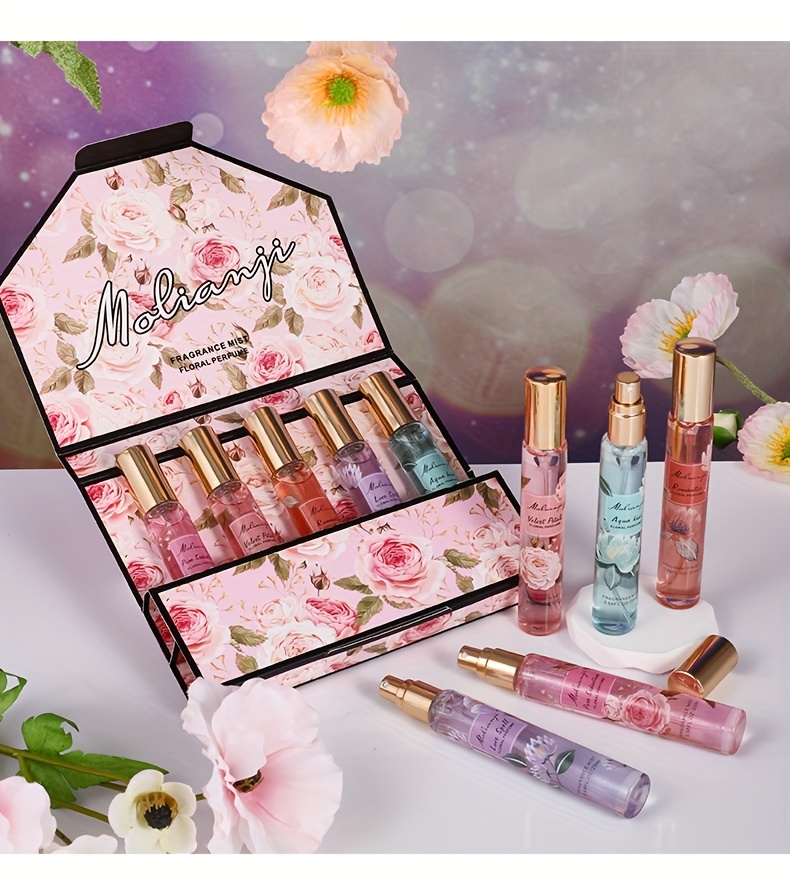 Damen Eau De Parfum Set Lang Anhaltender Blumiger Duft Für Sie_voghion.com