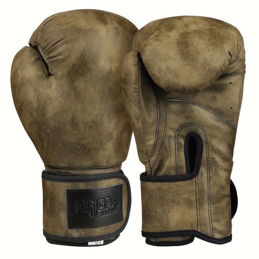 Retro Series Unisex Professional Boxing Gloves - Muay Thai Training, Gym And Fighting Gear_voghion.com