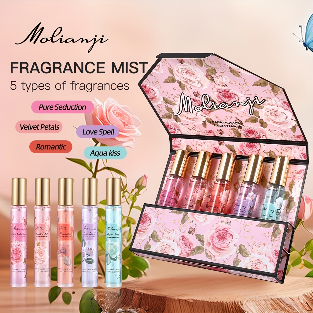 MOLIANJI Women's Box Floral Long-Lasting Multi-Layered Spray With Front/ Middle/Back Scent Layers, Elegant & Luxury_voghion.com