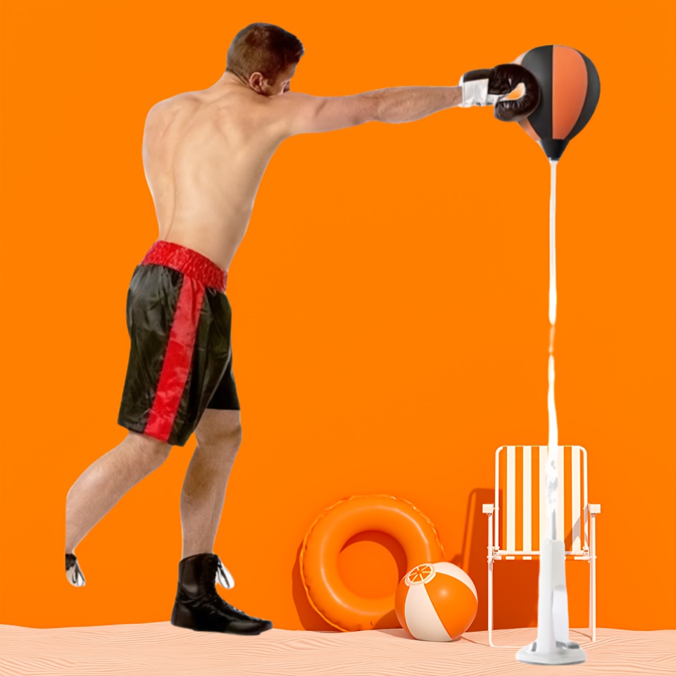 Gobelets - Sac de frappe pour entraînement d'agilité en intérieur, en similicuir résistant, pour arts martiaux, boxe et autres activités physiques dynamiques._voghion.com