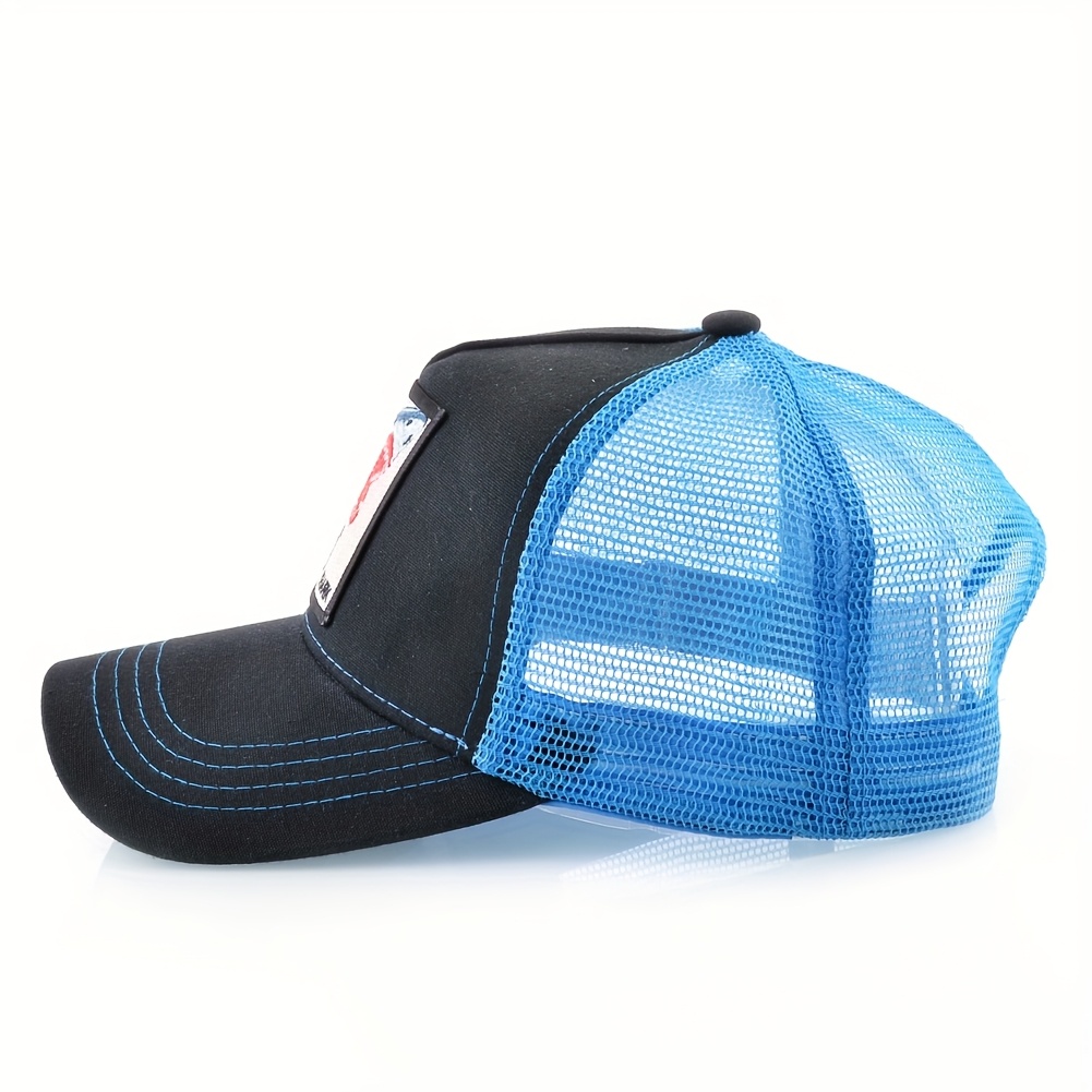 Shark Embroidered Unisex Trucker Baseball Cap product details