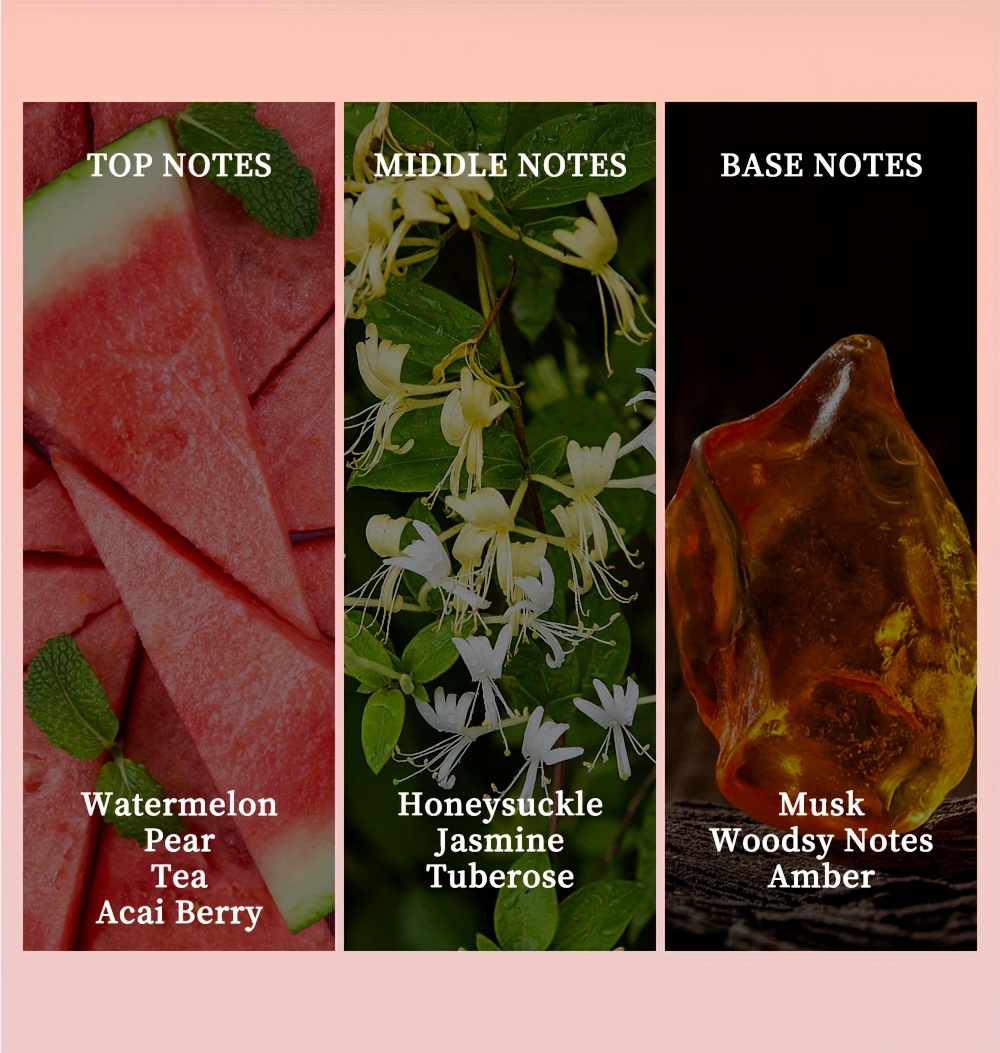 Damen Eau De Parfum Geschenkset, Langanhaltender Duft 3 Teile_voghion.com