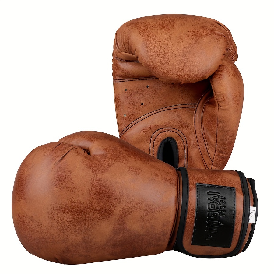 Retro Series Unisex Professional Boxing Gloves - Muay Thai Training, Gym And Fighting Gear_voghion.com