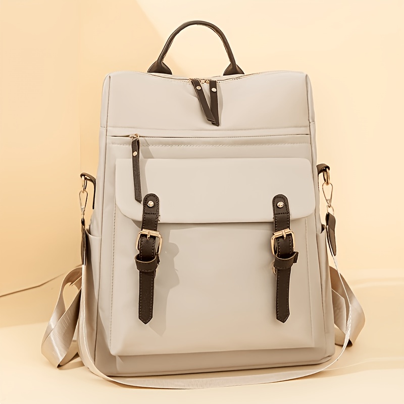 Multi-Functional Convertible Backpack Anti Theft Design Detachable Shoulder Strap Large Capacity Laptop Travel School Bag_voghion.com