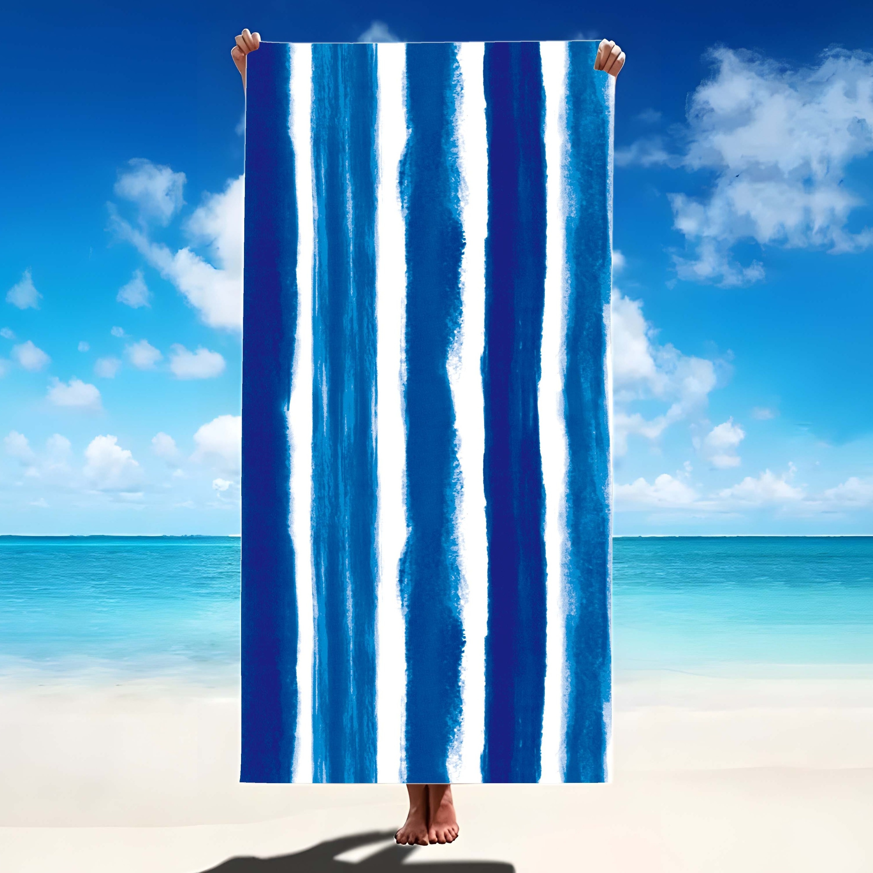 Lot de 14 motifs en microfibre éponge surdimensionnée pour la piscine, la plage, le camping, les voyages, la natation et le yoga. Idéal pour le corps et les femmes._voghion.com