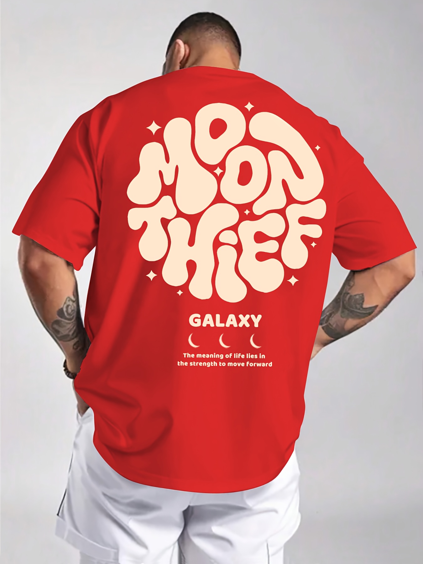 T-shirt d'été pour homme, grandes tailles, 100 % coton, coupe ample et confortable, style rétro_voghion.com