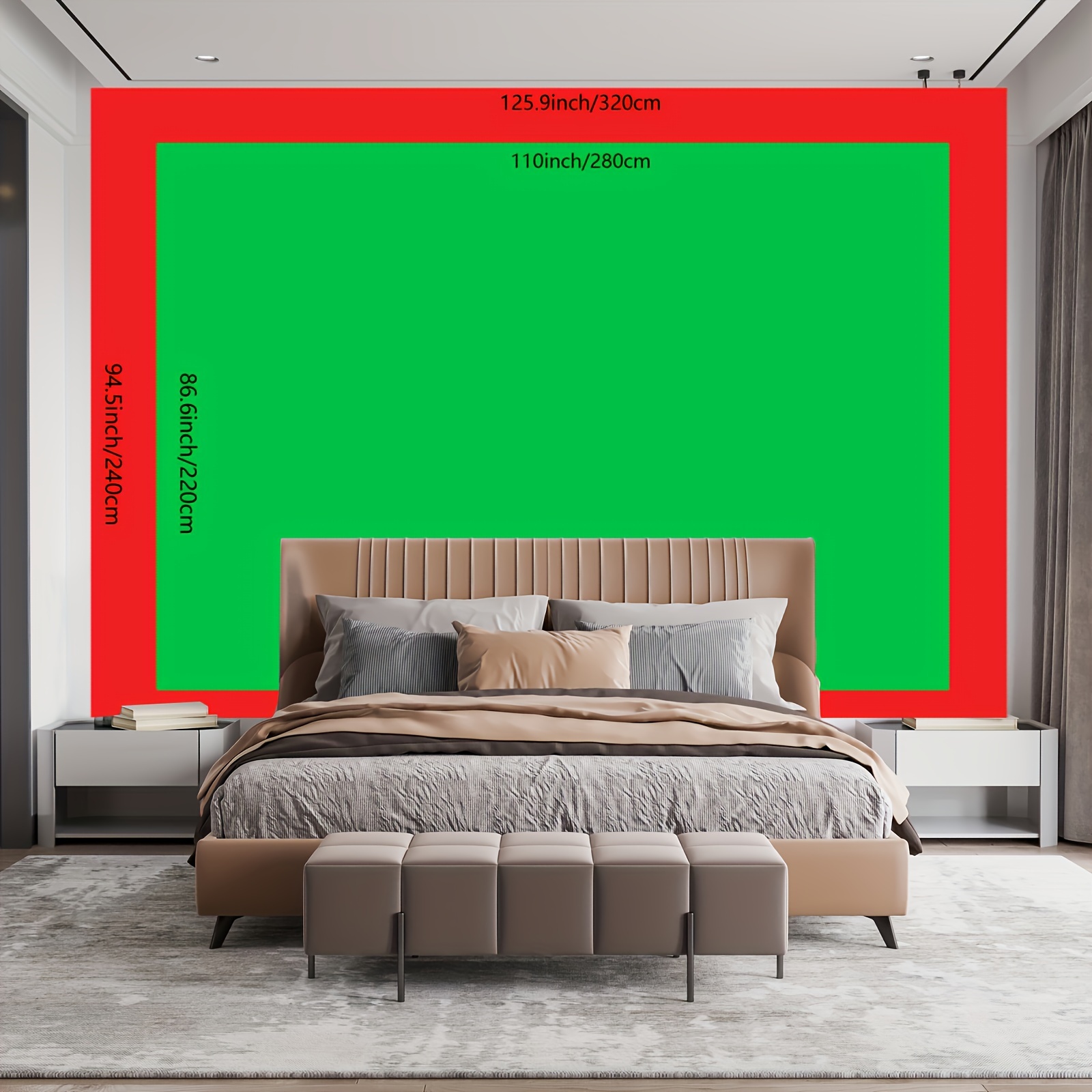Ultra Large Size Cave Natural Swimming Pool Scenery Photo Background Wall Tapestry-Large Size Decorative Hanging Cloth Holiday Gift Party Decoration_voghion.com