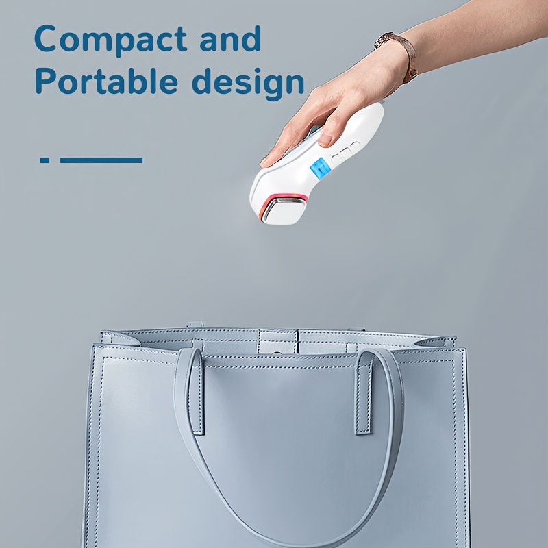 [Rechargeable Massager] Rechargeable Hot Cold Massager Portable LED Display Cleansing And Massaging With USB Charging,_voghion.com