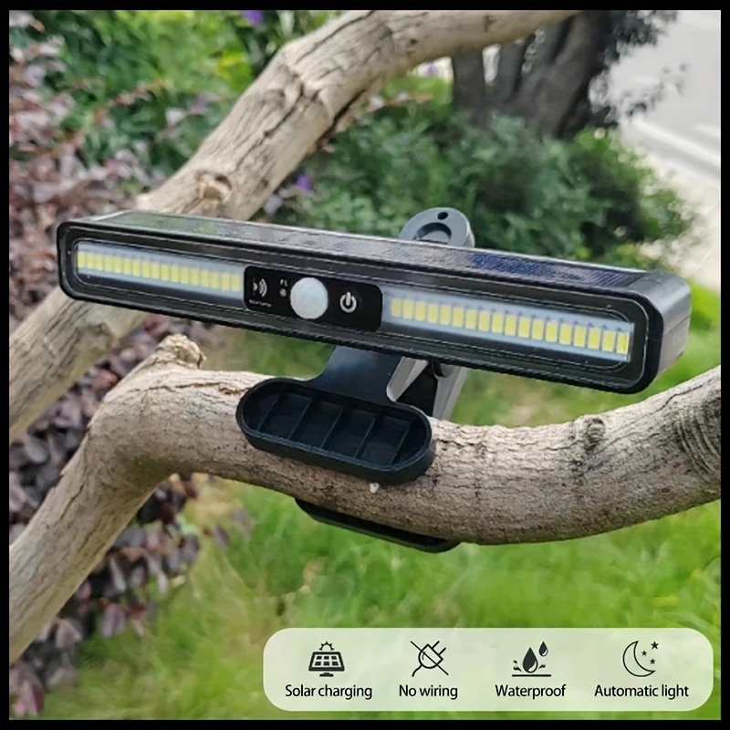 1PC Solar Motion Sensor Licht 36 LED Perlen Outdoor Wand Zaun Licht Für Camping Garage Hof Kommerziellen Beleuchtung_voghion.com