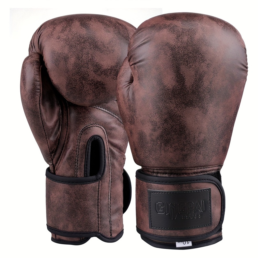 Retro Series Unisex Professional Boxing Gloves - Muay Thai Training, Gym And Fighting Gear_voghion.com