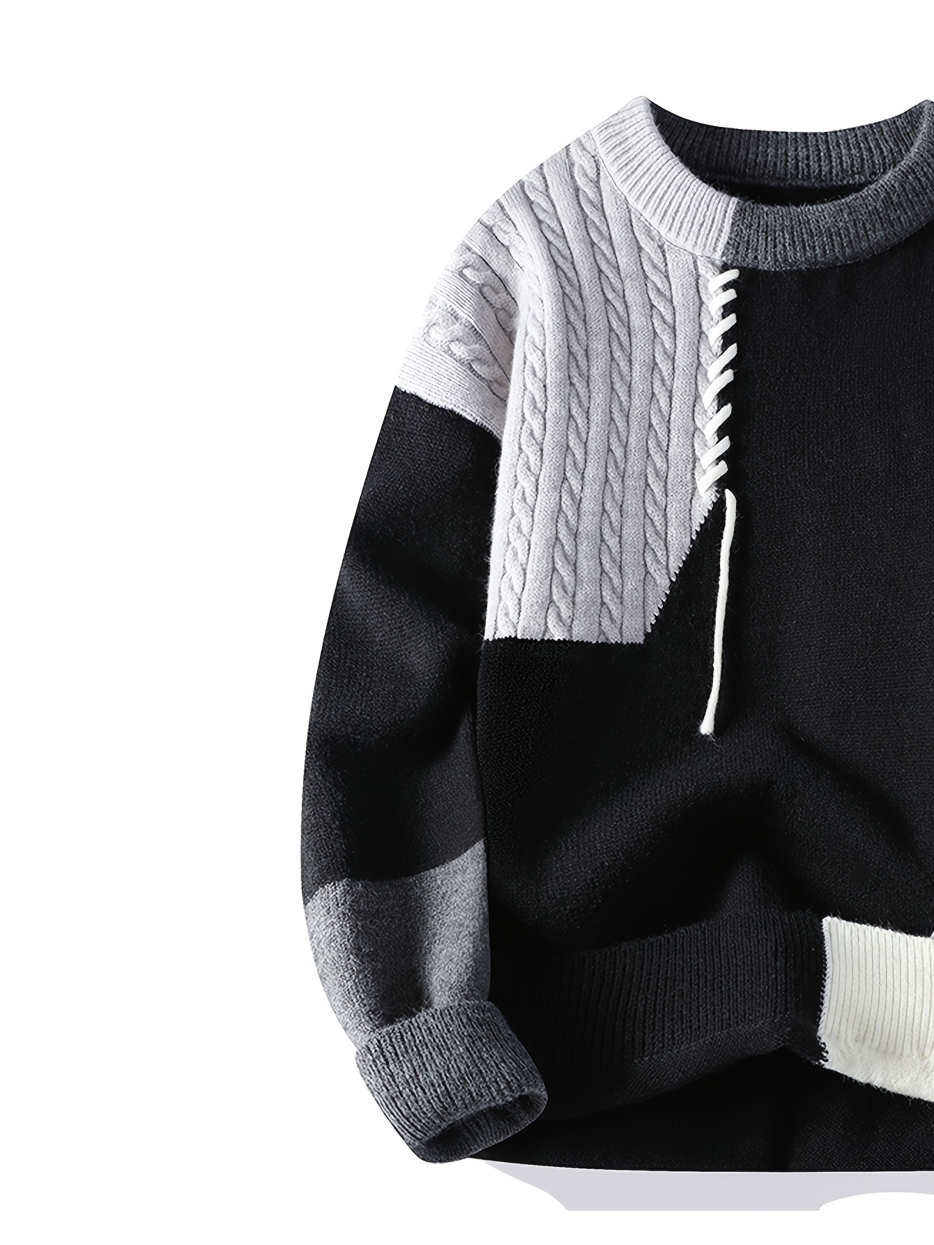 Sammy Fruit Men's Pullover Casual Fashion Knitted Sweater_voghion.com