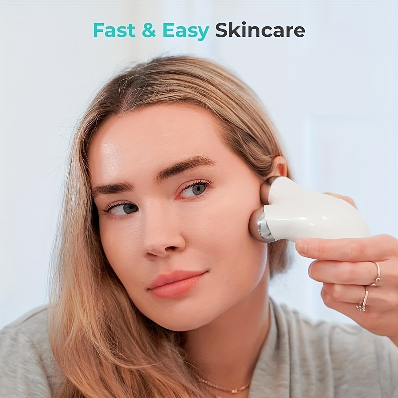 In 1 Professioneller Gesichtsmassageroller Elektrisches Facelifting-Tool für die tägliche Hautpflege 5 Modi anpassbare Vibration_voghion.com