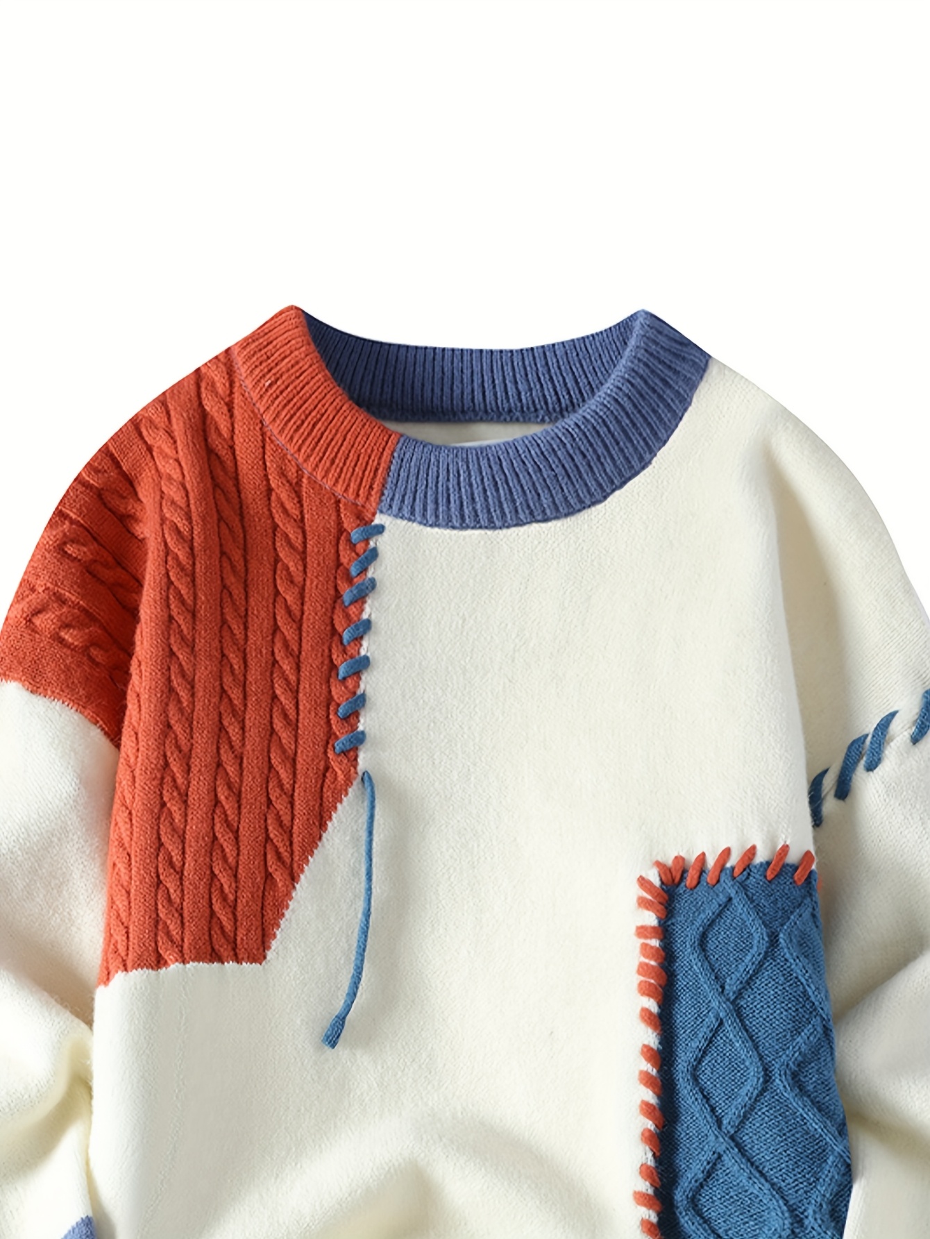 Sammy Fruit Men's Pullover Casual Fashion Knitted Sweater_voghion.com
