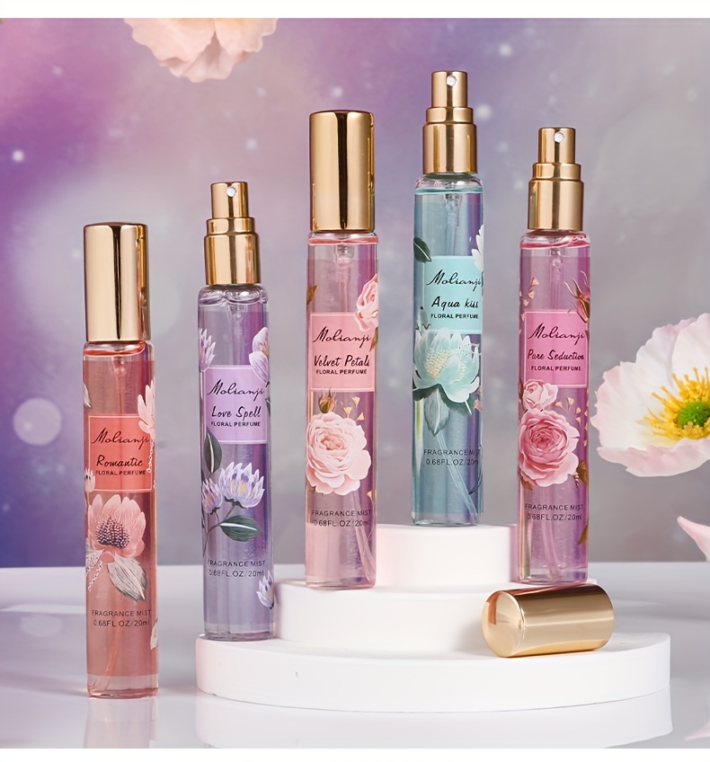 Damen Eau De Parfum Set Lang Anhaltender Blumiger Duft Für Sie_voghion.com