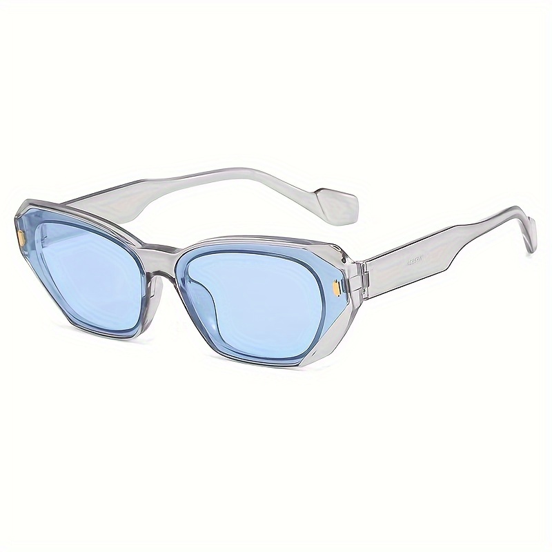 Przezroczysta ramka moda kobiety mężczyźni antyodblaskowe okulary przeciwsłoneczne do jazdy plaża podróż_voghion.com