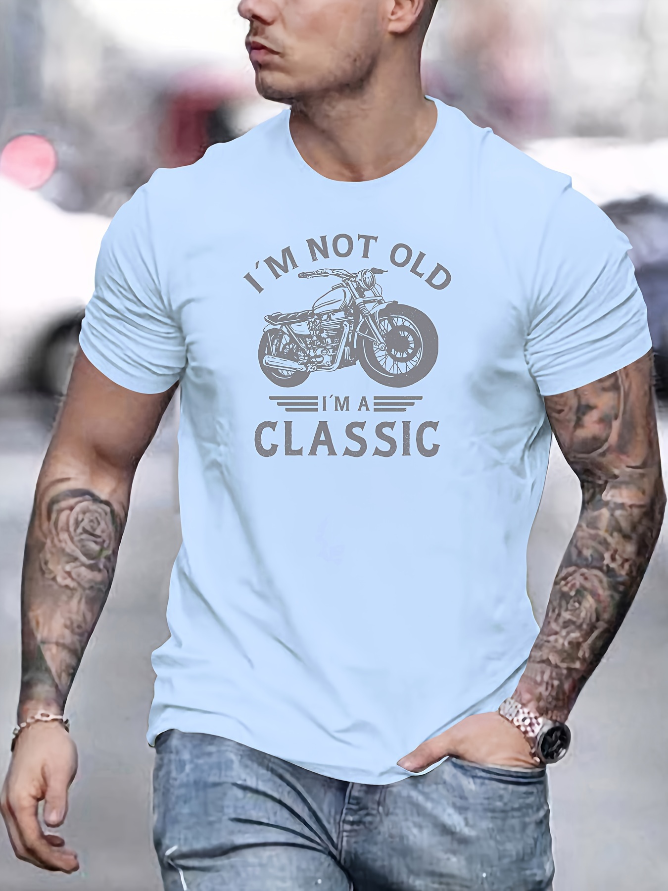 T-shirt d'été pour homme, grandes tailles, 100% coton, coupe ample et confortable, collection classique_voghion.com