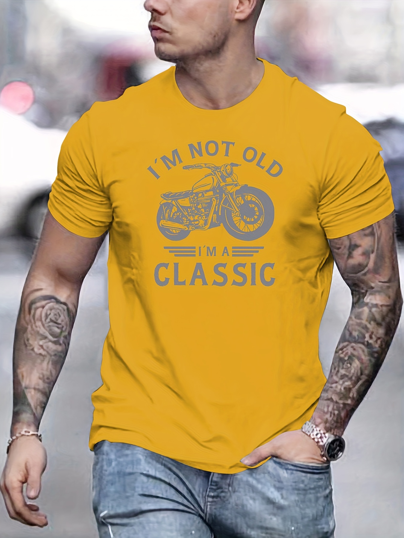 T-shirt d'été pour homme, grandes tailles, 100% coton, coupe ample et confortable, collection classique_voghion.com