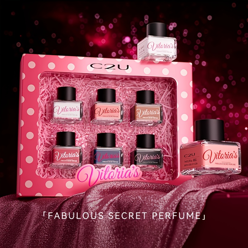 Exquisites Damenparfümset, elegantes Design, frischer und charmanter Duft für Verabredungen, Geburtstagsgeschenk, Valentinstagsgeschenk_voghion.com