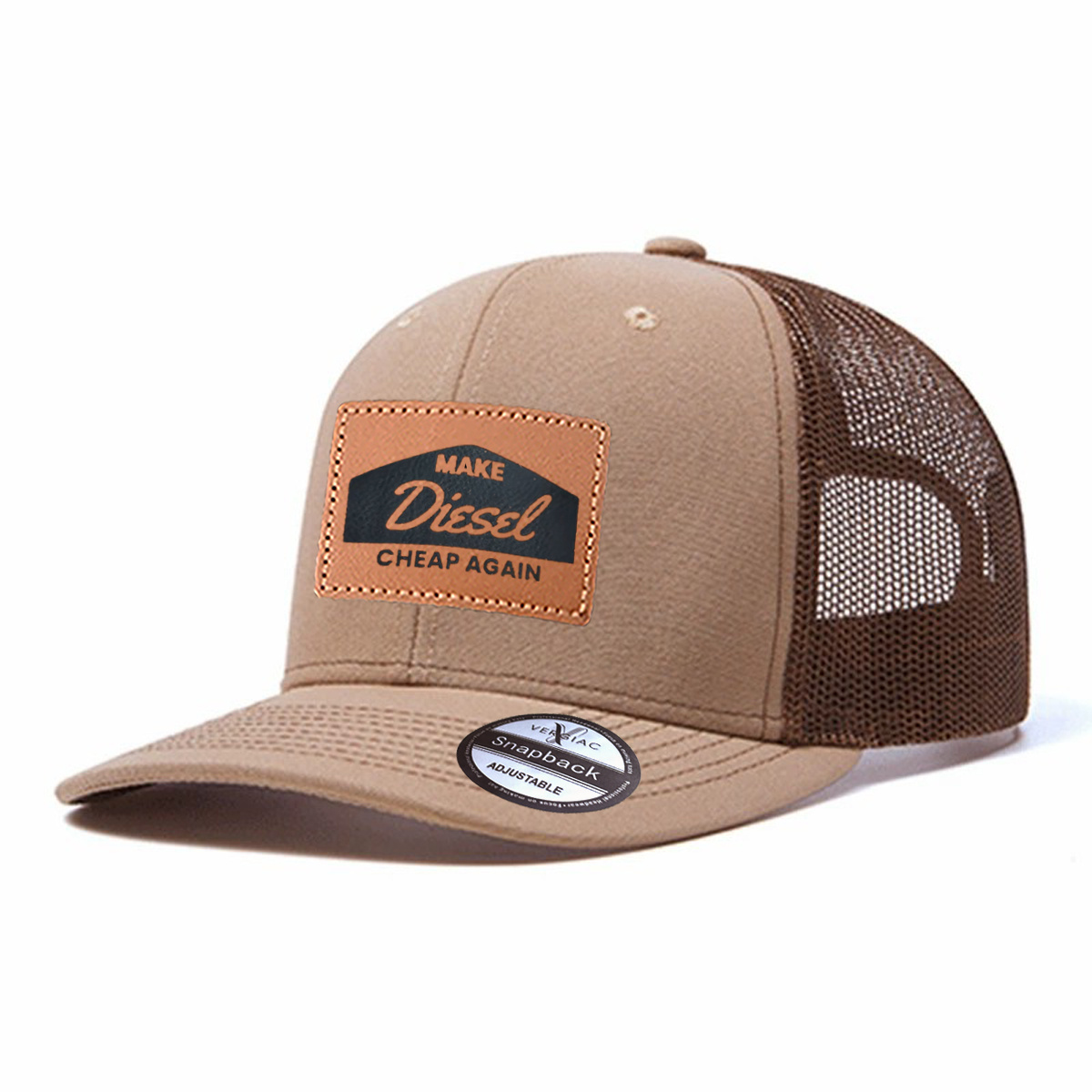 Make Diesel Cheap Again Embroidered Trucker Hat product details