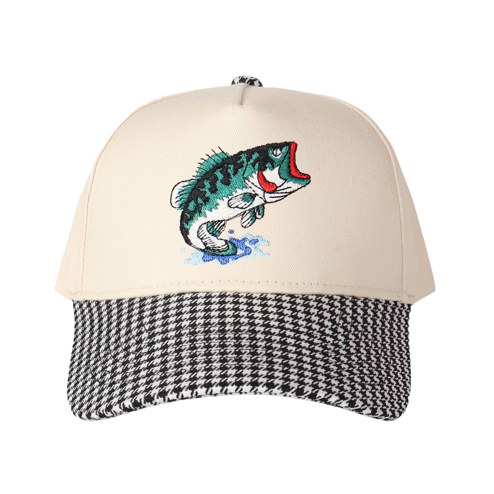 Largemouth Bass Embroidered Trucker Hat product details