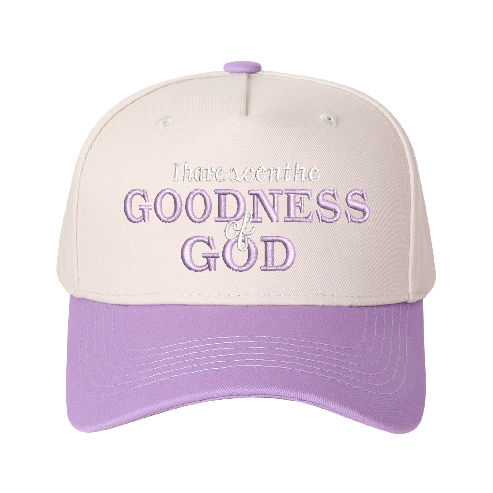I Have Seen The Goodness Of God Embroidered Trucker Hat product details