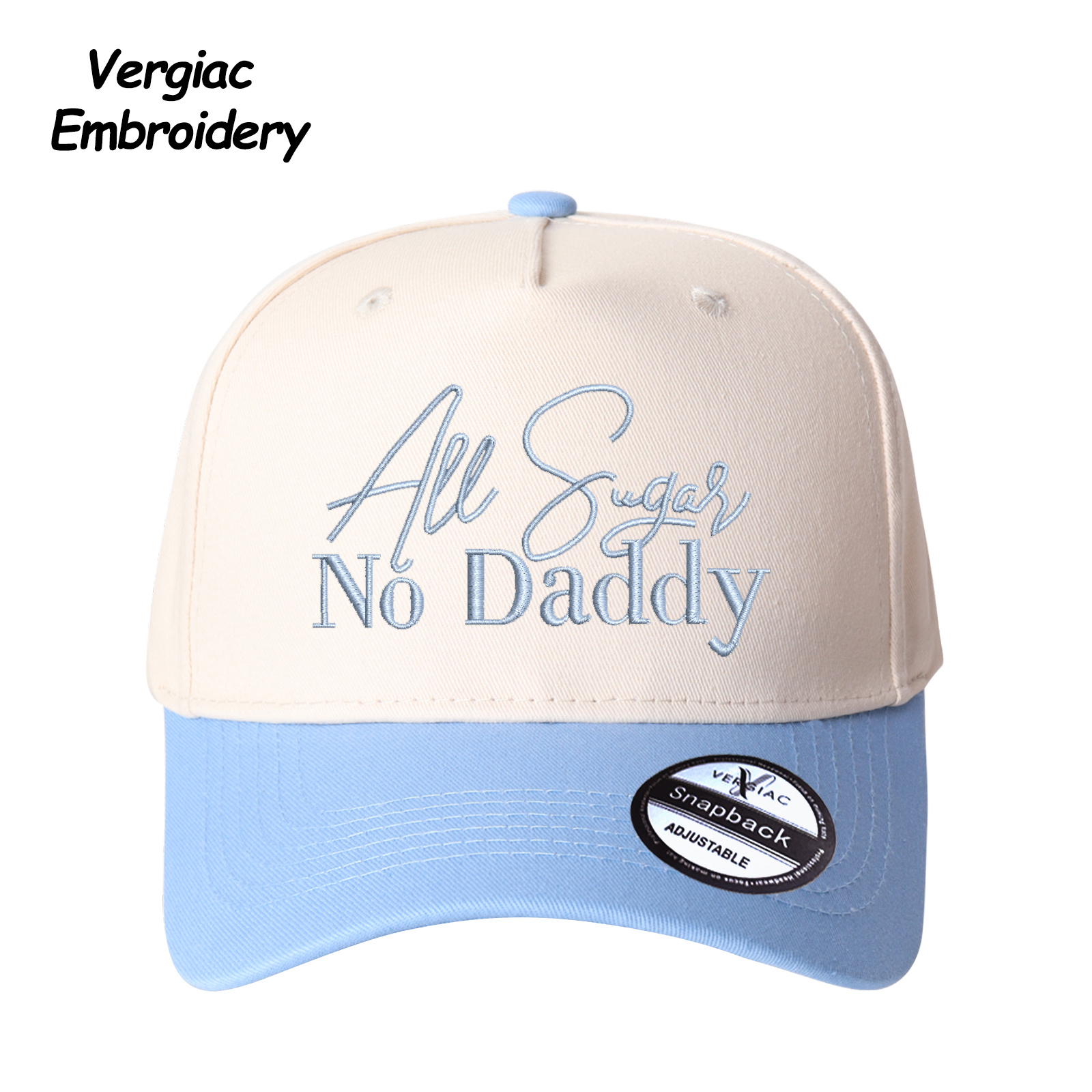 All Sugar No Daddy 5-Panel Trucker Hat product details