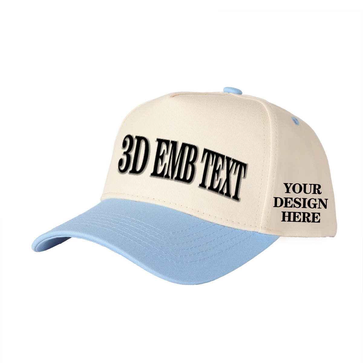 Custom 3D Embroidered Trucker Hat product details