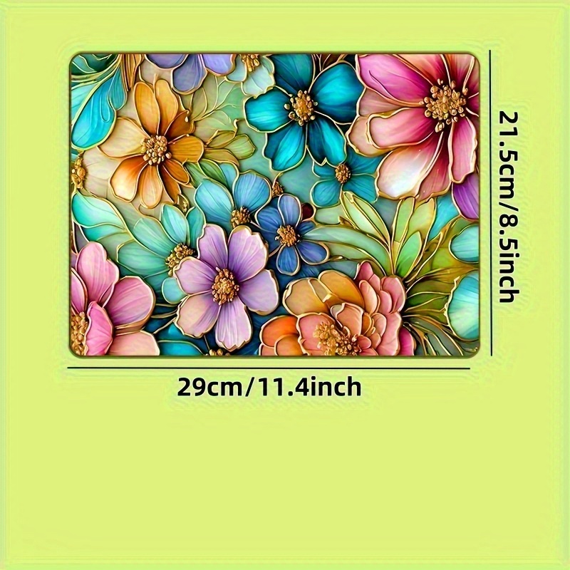 4-teiliges Set 2D-Tischsets aus Holz im europäischen Stil, dekoratives Stadtlandschaftsmotiv, strapazierfähige Tischsets für Esszimmer und Küche_voghion.com