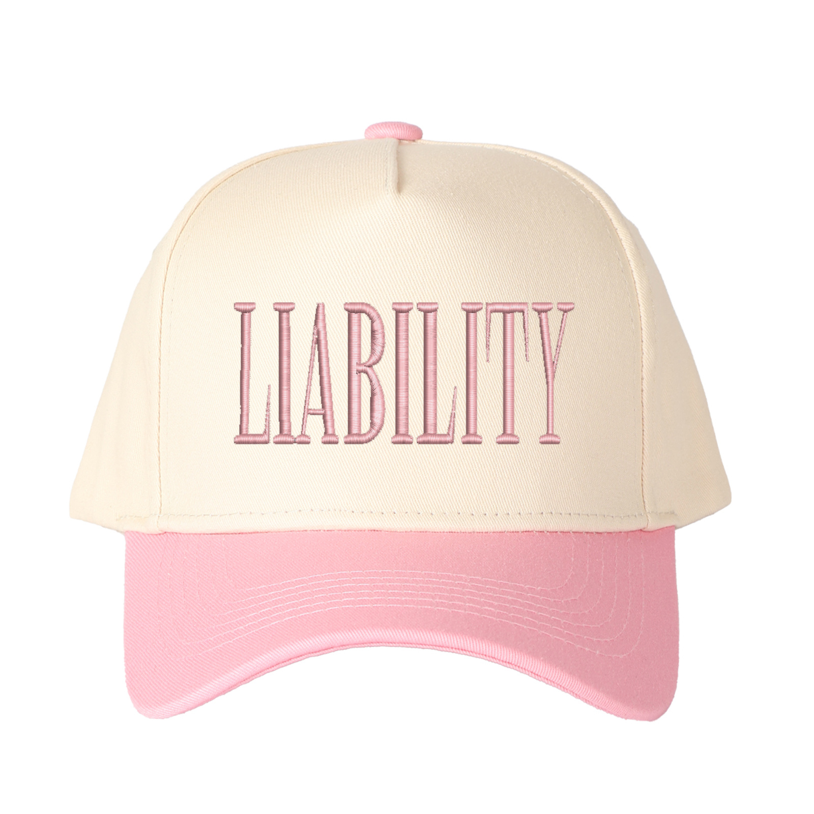 Liability Embroidered Trucker Hat product details