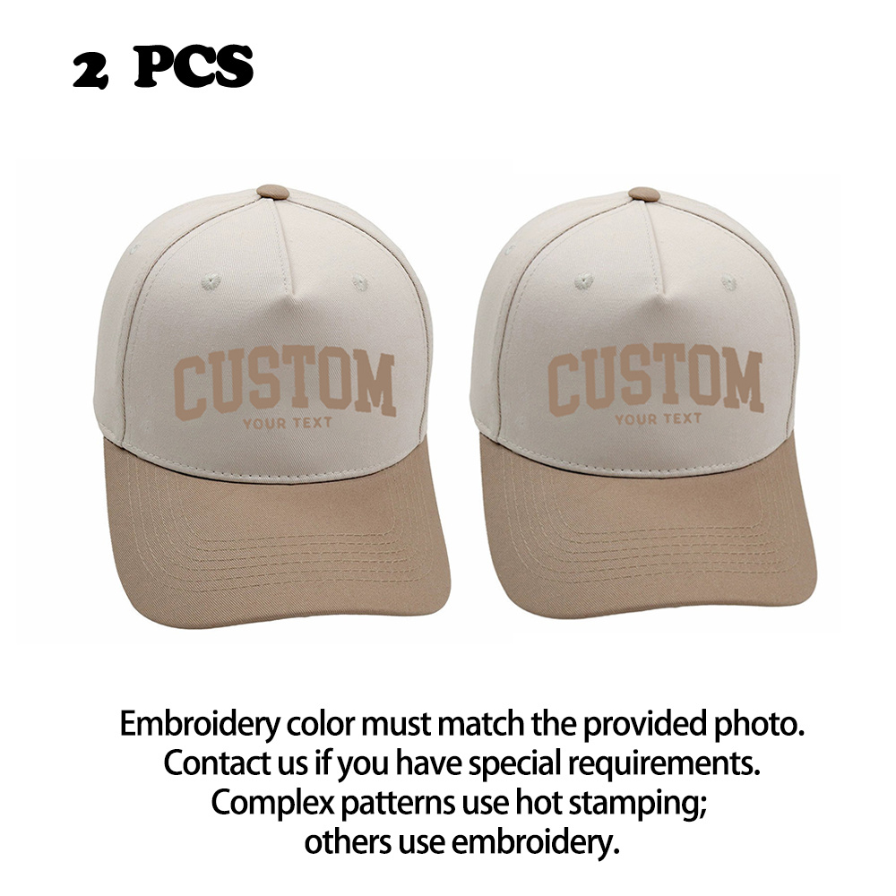 Custom Embroidered Trucker Hats (2-pack) product details