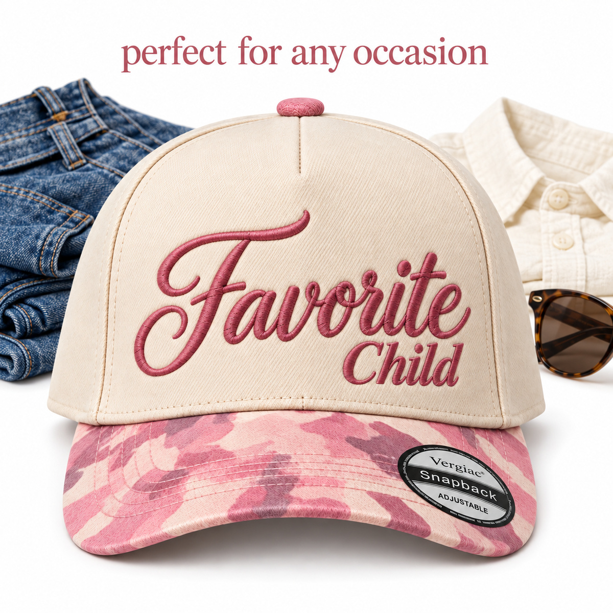 Favorite Child 5-Panel Trucker Hat product details