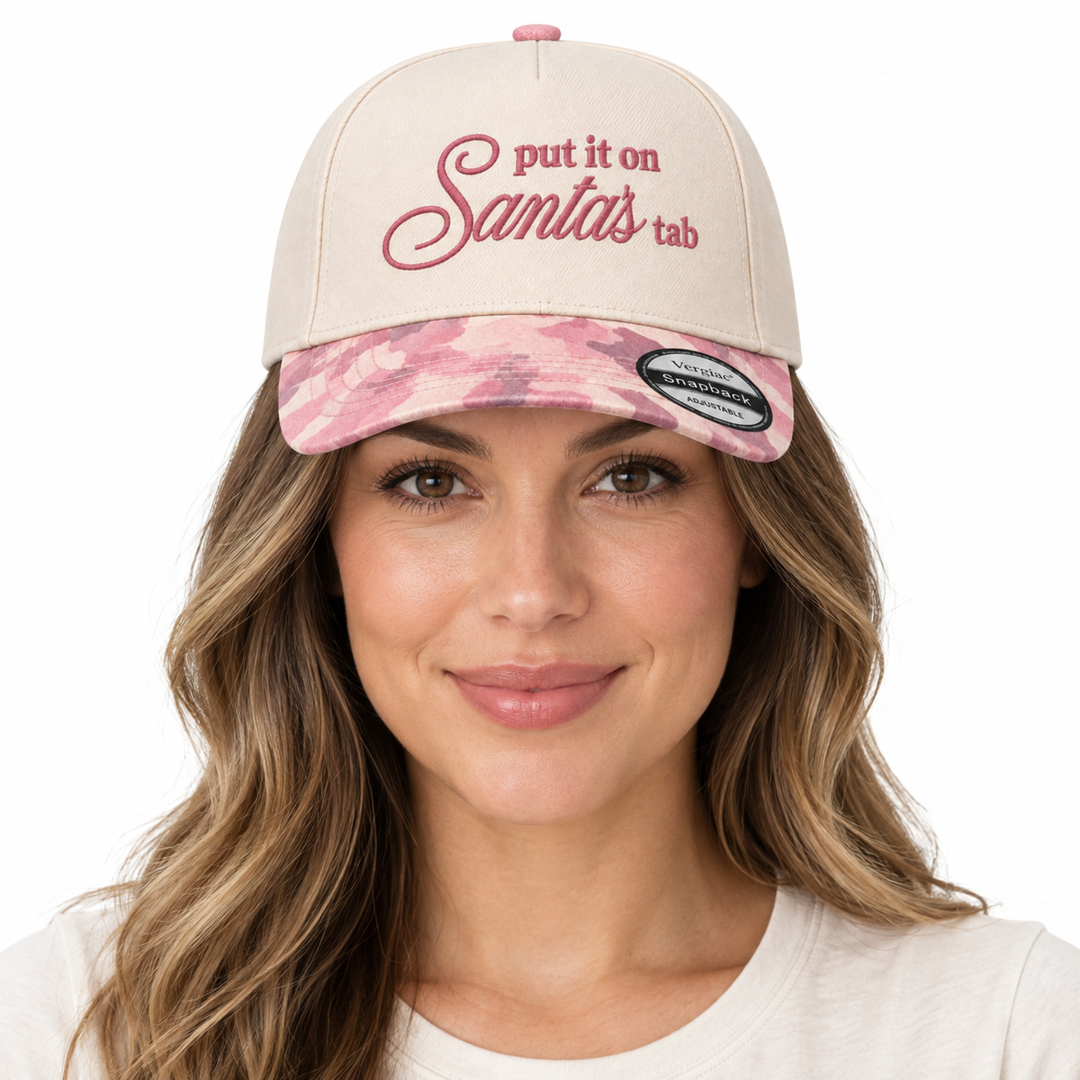 Put It On Santas Tab 5-Panel Trucker Hat product details