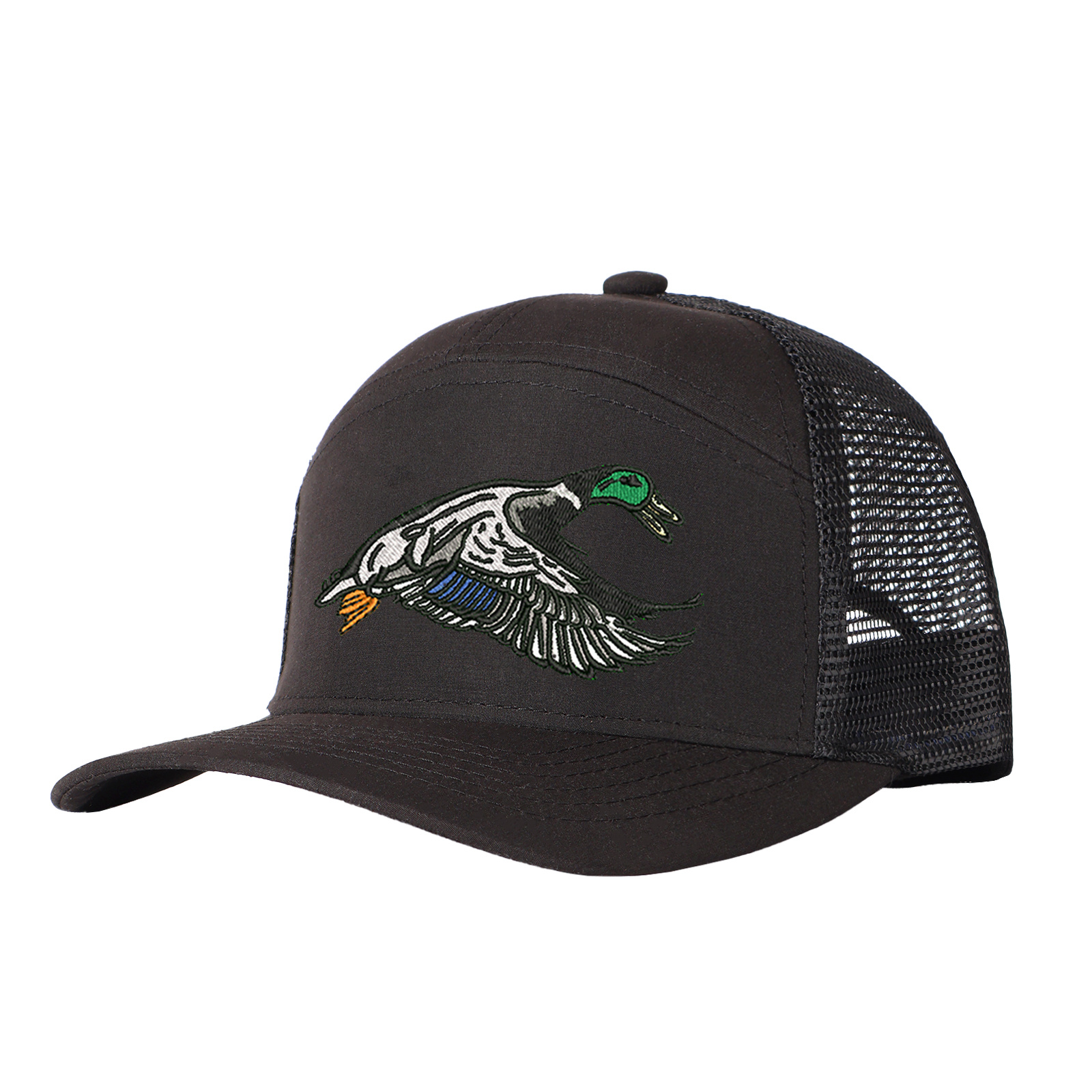 Mallard Duck Embroidered Trucker Hat product details