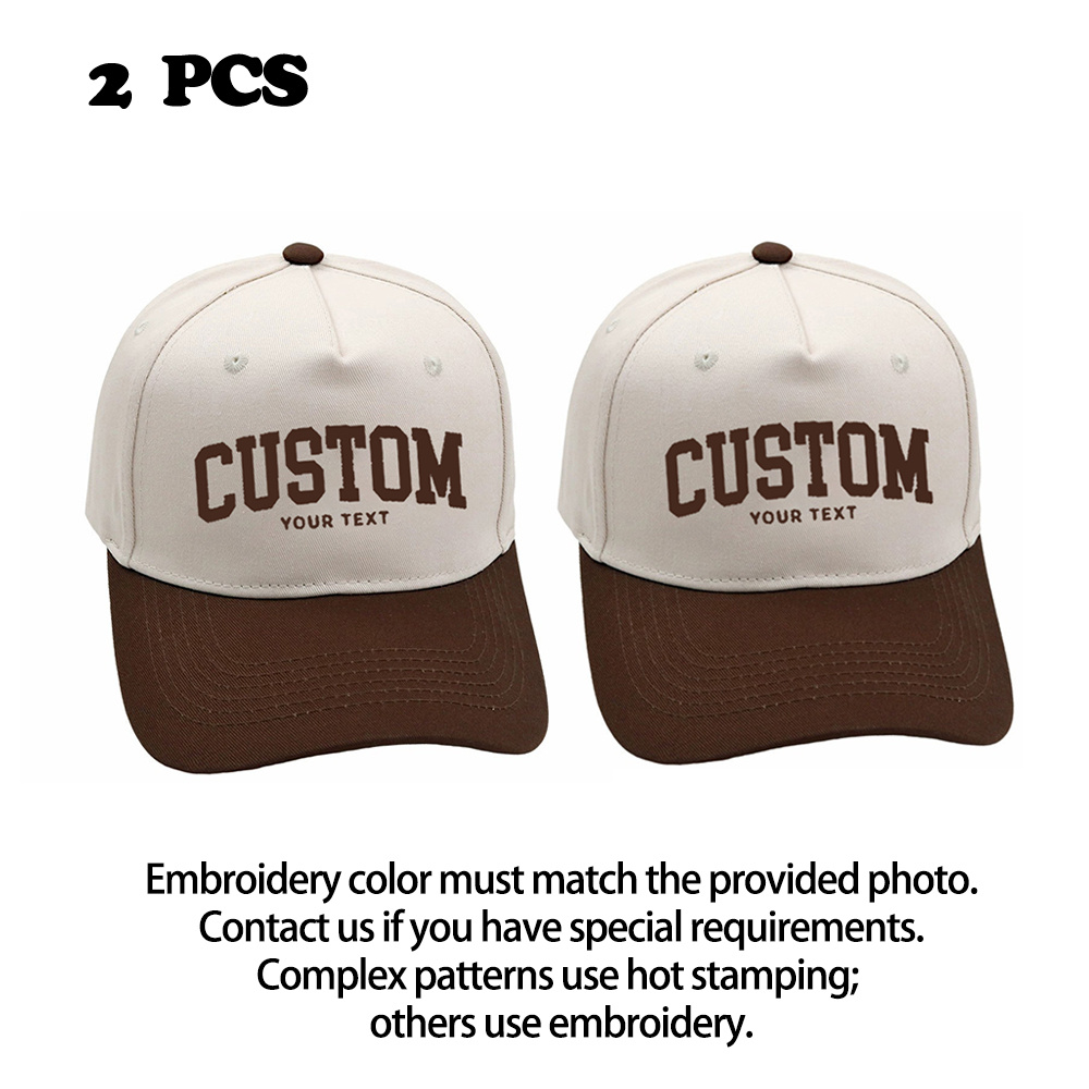 Custom Embroidered Trucker Hats (2-pack) product details