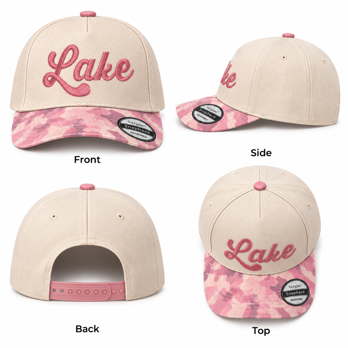 Lake 5-Panel Trucker Hat product details