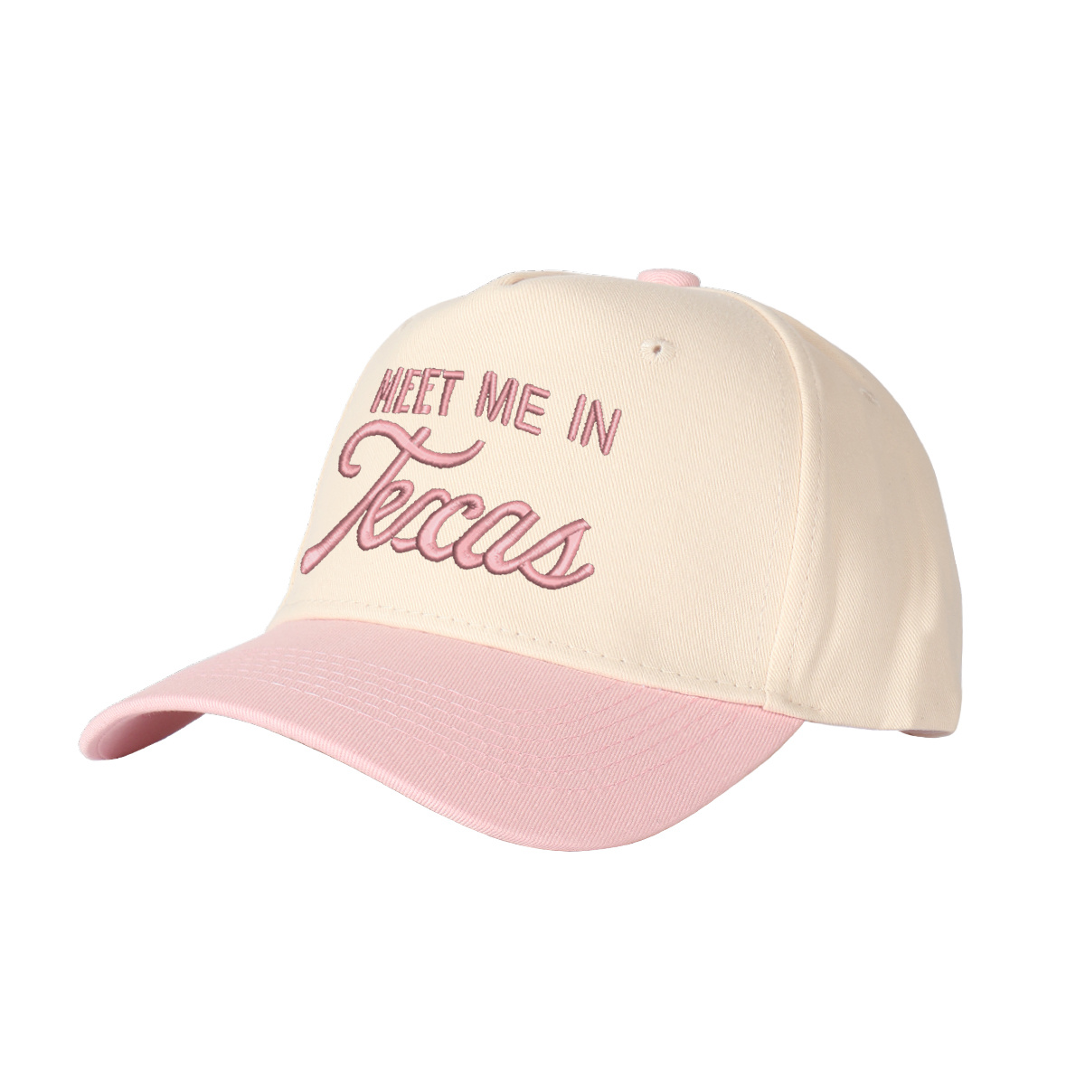 Meet Me In Texas Embroidered Trucker Hat product details