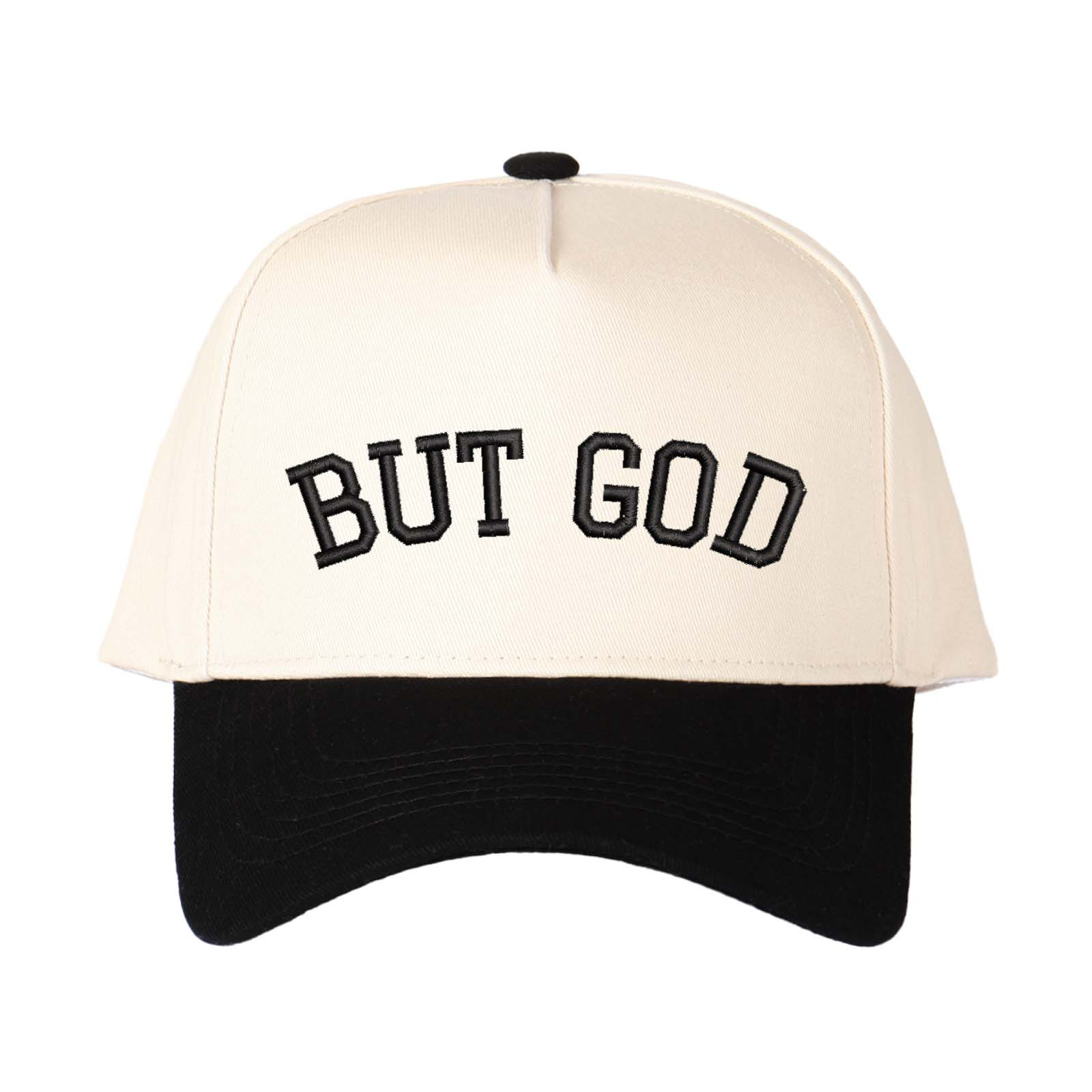 But God Embroidered Trucker Hat product details