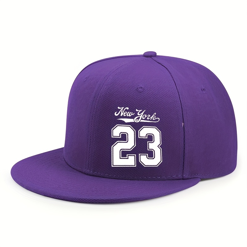 No. 23 Flat-Brim Baseball Cap product details