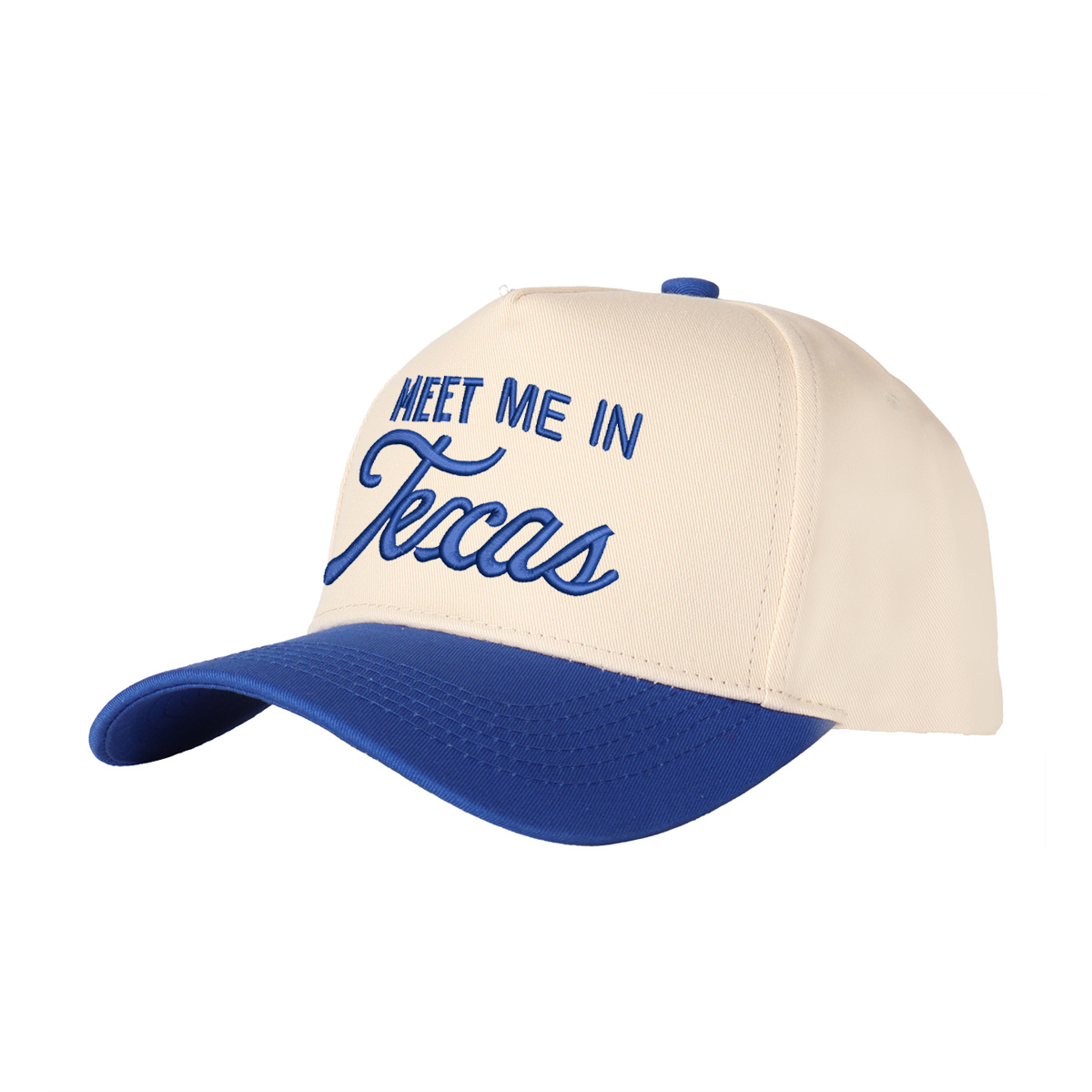 Meet Me In Texas Embroidered Trucker Hat product details