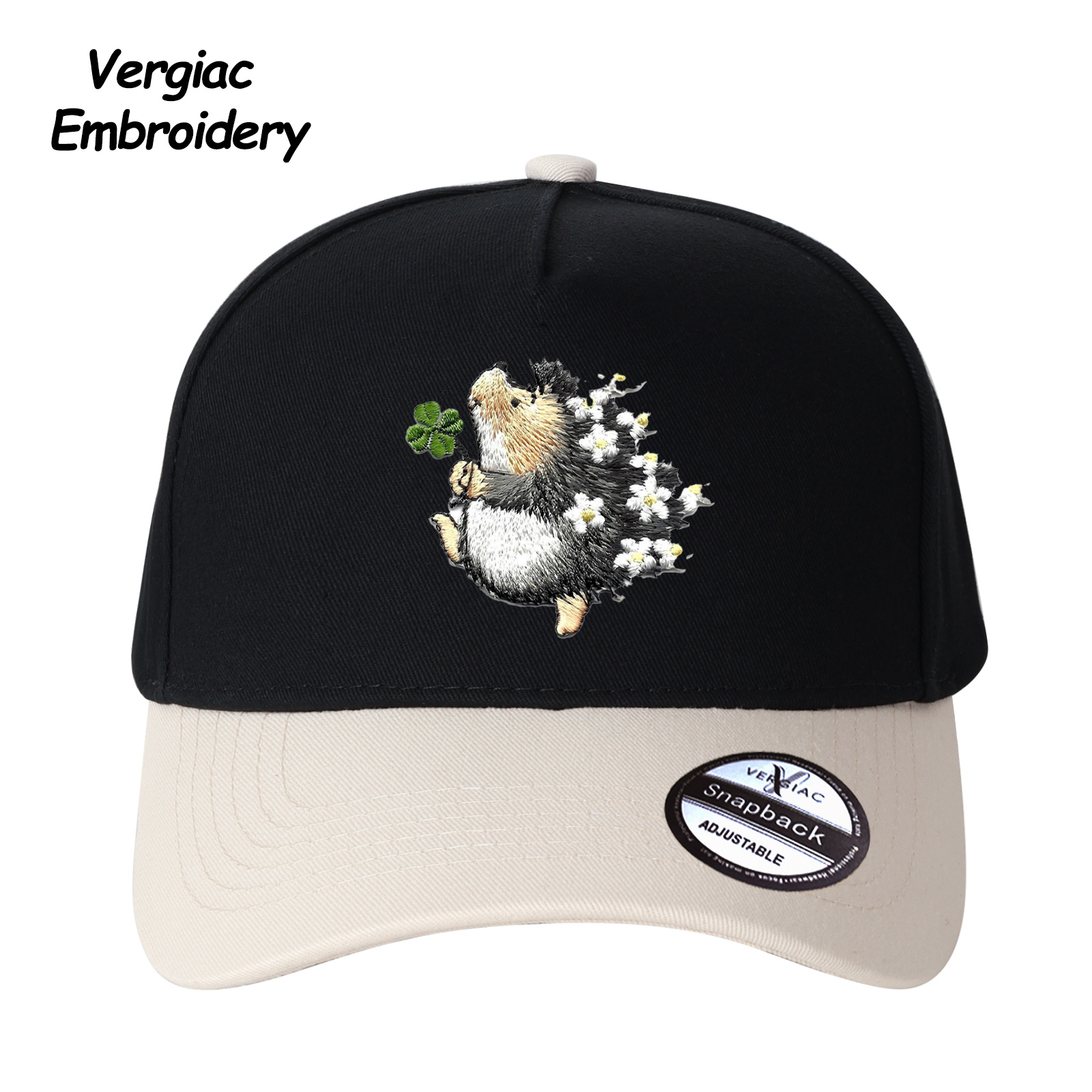 Hedgehog Embroidered Trucker Hat product details